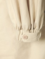 Thumbnail for your product : Max Mara Off-the-shoulder Cotton Twill Dress