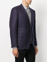 Thumbnail for your product : Canali textured fitted blazer