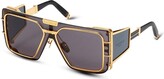 Thumbnail for your product : Balmain Eyewear Wonder Boy square-frame sunglasses