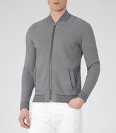 Thumbnail for your product : Reiss Serona JACQUARD KNITTED JACKET GREY
