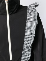 Thumbnail for your product : Sandy Liang Zip-Through Ruffle Dress