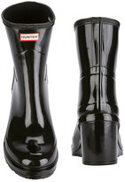 Thumbnail for your product : Hunter Refined Mid Wedge Glossy Rain Boots
