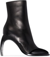 Thumbnail for your product : Ann Demeulemeester 70mm Open Side Toe Boots