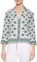 Thumbnail for your product : Sandro Chantal Printed Button-Down Shirt