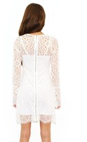 Thumbnail for your product : For Love & Lemons Lovebird Dress in Off White