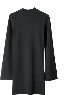 Voya Women's Black Knit Short Dress