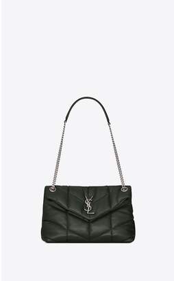 Saint Laurent Loulou Puffer Small Bag In Quilted Lambskin