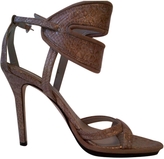 Thumbnail for your product : Camilla Skovgaard Beige Leather Heels
