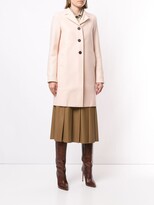 Thumbnail for your product : Harris Wharf London Single-Breasted Boxy Coat