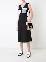 Thumbnail for your product : EDELINE LEE Ocean Park v-neck dress