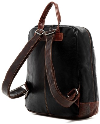 Jack Georges Voyager Genuine Buffalo Leather Backpack