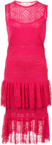 Carolina Herrera Pointella stitch knit sleeveless dress