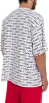 Thumbnail for your product : Balenciaga Oversized Tee All-over Print