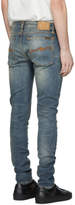 Thumbnail for your product : Nudie Jeans Indigo Skinny Lin Jeans