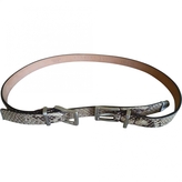Thumbnail for your product : Barbara Bui Python print Leather Belt