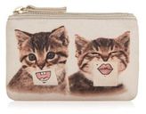 Thumbnail for your product : New Look Stone Kitten Print Coin Purse