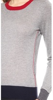 Thumbnail for your product : Band Of Outsiders Silk Cashmere Crew Neck Sweater