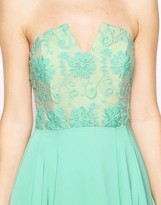 Thumbnail for your product : Jarlo Violetta Midi Dress With Lace Bodice