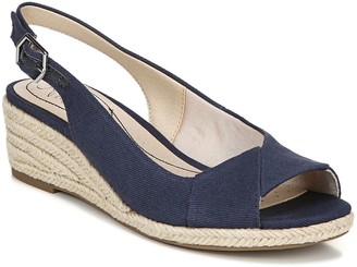 pavers navy wedge sandals