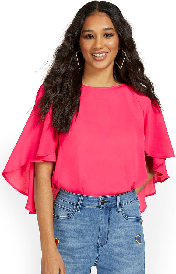 Cape Sleeve Top | Shop The Largest Collection | ShopStyle