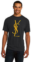 Thumbnail for your product : Yves Saint Laurent 2263 New YSL Mens TShirt Yves Saint Laurent Cologne Black White Gold S M L XL 2XL 3XL