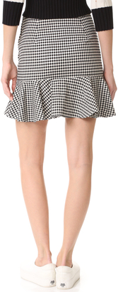 Veronica Beard Picnic Bow Miniskirt
