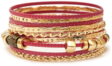 Thumbnail for your product : Forever 21 Bold & Beaded Bangle Set