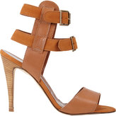 Thumbnail for your product : Manolo Blahnik Dubena Double Ankle-Strap Sandals