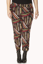 Thumbnail for your product : Forever 21 FOREVER 21+ Striking Striped Harem Pants