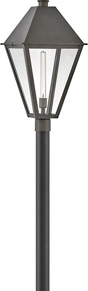 Hinkley Endsley Post Light in Black