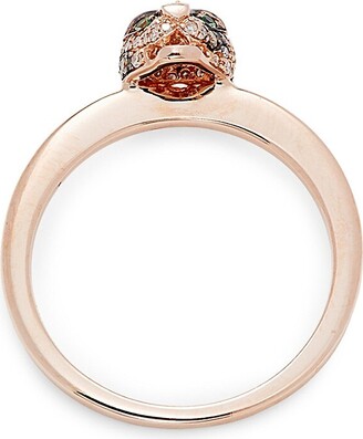 Effy Aurora 14K Rose Gold Diamond and Opal Heart Ring – effyjewelry.com