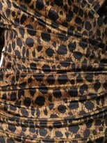 Thumbnail for your product : ATTICO Leopard Print Mini Dress