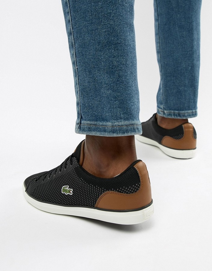 Lacoste Lerond BL 1 sneakers in black - ShopStyle