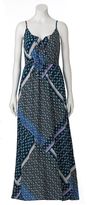 Thumbnail for your product : Elle TM patch floral tie maxi dress