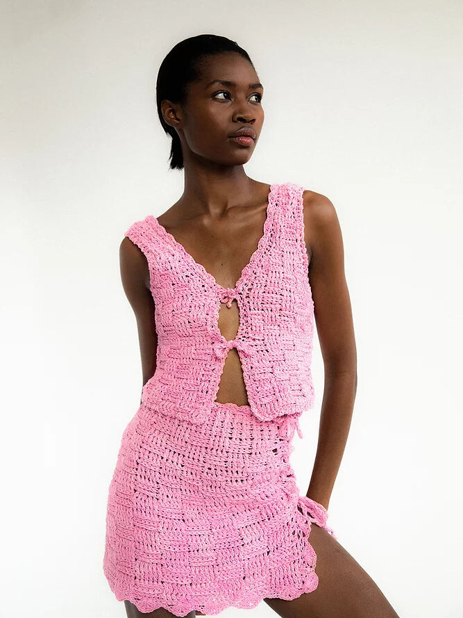 Tach Clothing TACH Lur Crochet Skirt ShopStyle