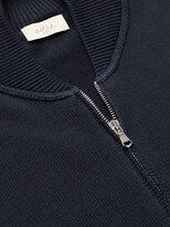 Thumbnail for your product : Altea Cotton Zip-Up Cardigan - Men - Blue - L