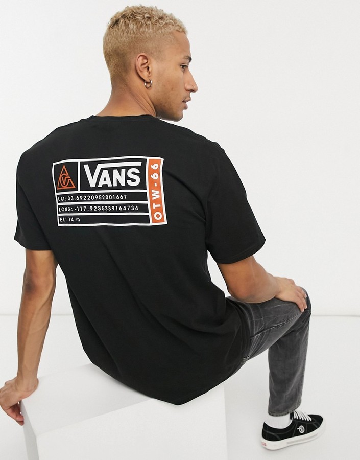 Vans 66 Supply II t-shirt in black - ShopStyle