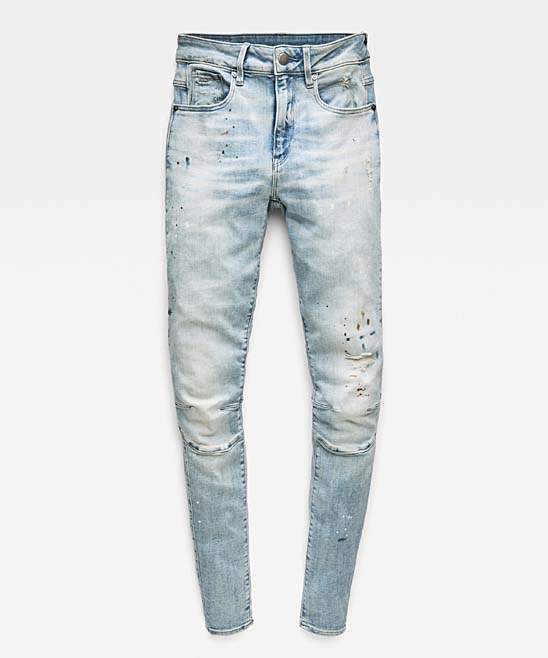 painted star jeans