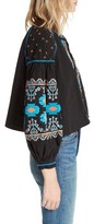 Thumbnail for your product : Free People Women's Embroidered Linen & Cotton Jacket