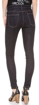 Thumbnail for your product : Current/Elliott The High Waist Ankle Skinny Jeans