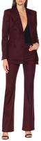 Thumbnail for your product : Altuzarra High-rise checked stretch-wool pants