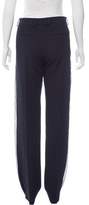 Thumbnail for your product : Todd Lynn Lace-Paneled Wool Pants w/ Tags