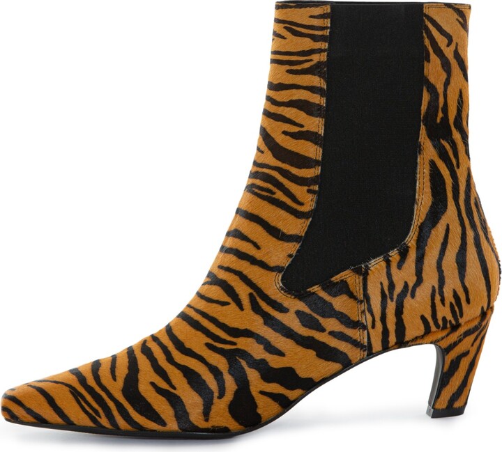 THE BOOT INSTITUTE Kate Zebra Print Leather Boots ShopStyle