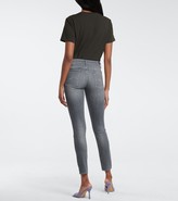 Thumbnail for your product : 7 For All Mankind The Skinny Slim Illusions mid-rise jeans
