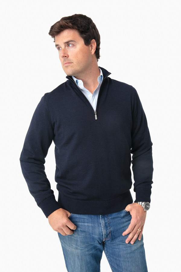 men's barbour ayton waterproof half zip sweater