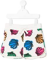 Thumbnail for your product : Stella McCartney Kids shell print shorts