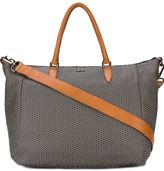 Thumbnail for your product : Zanellato zig-zag print holdall