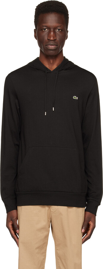 Lacoste Black Sweatshirts Hoodies Sale ShopStyle