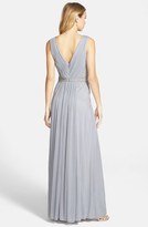 Thumbnail for your product : JS Boutique Drape Matte Jersey Chiffon Dress