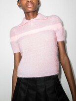 Thumbnail for your product : SHUSHU/TONG Short-Sleeve Knitted Polo Shirt